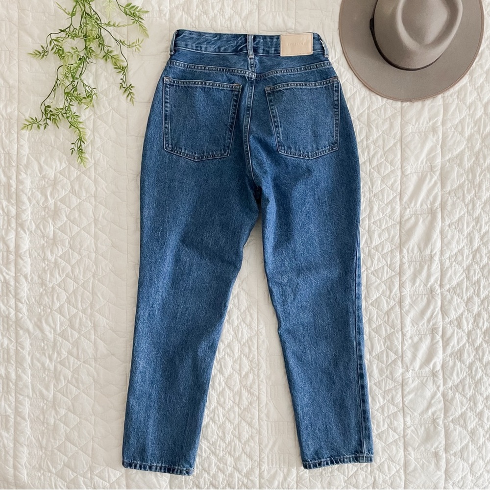 Everlane 90s Curvy Cheeky cropped Straight Jeans - Picture 4 of 4